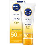 Nivea Sun UV Face Anti-Age Q10 слънцезащитен крем за лице против пигментация SPF50+, 50 мл (50 мл)