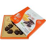 Milete Fine шококоладови бонбони с портокал, веган, без захар, без глутен (80 г)