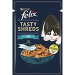 Purina Felix Tasty Shreds пауч за котки с риба тон (80 г)