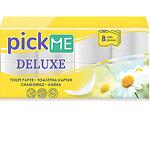 Pick Me Deluxe тоалетна хартия лайка (8 бр.)