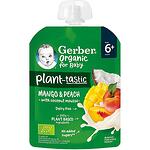 Gerber пауч манго и праскова с кокосов мус (80 г)