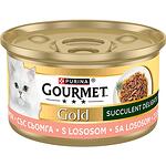 Purina Gourment Gold храна за котки със сьомга (85 г)