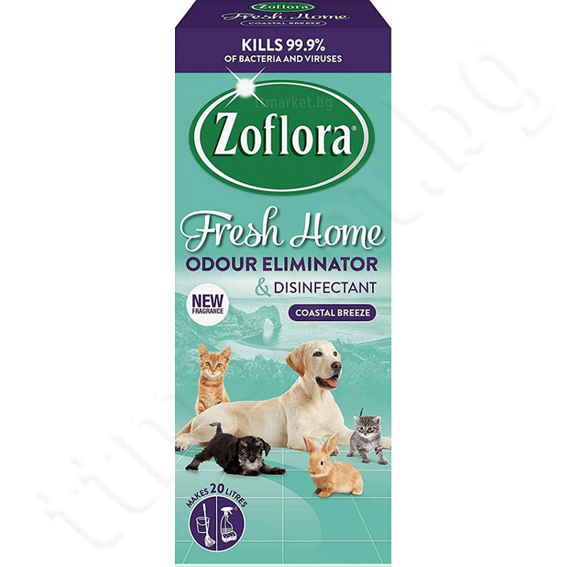 Zoflora Pet Fresh Green Valley Odour Eliminator Disinfectant
