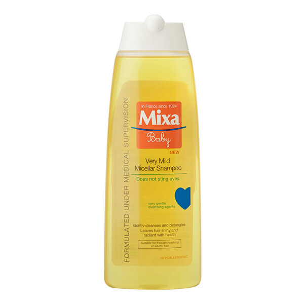 Mixa Baby Very Mild Micellar Shampoo Nezhen Bebeshki Shampoan Za Kosa 250 Ml