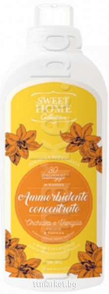 Sweet Home Collection Igienizzante Ammorbidente Concentrato Muscio Bianco  Хигиенизиращ концентриран омекотител с аромат на бели цветя