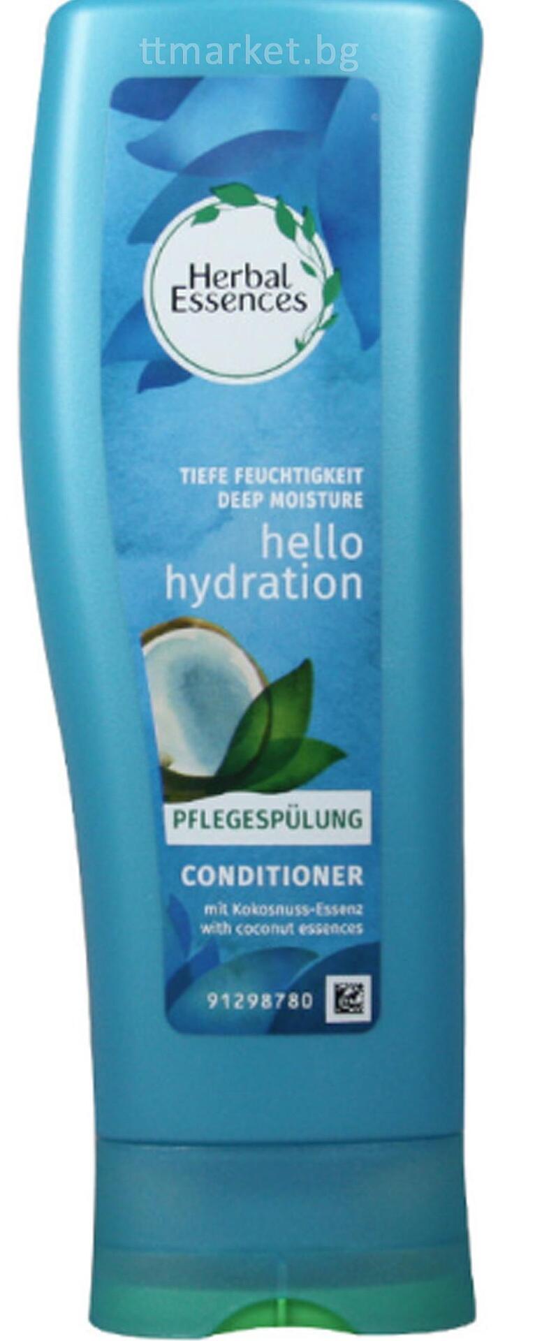 Herbal Essences Hello Hydration Conditioner Хидратиращ балсам за коса с