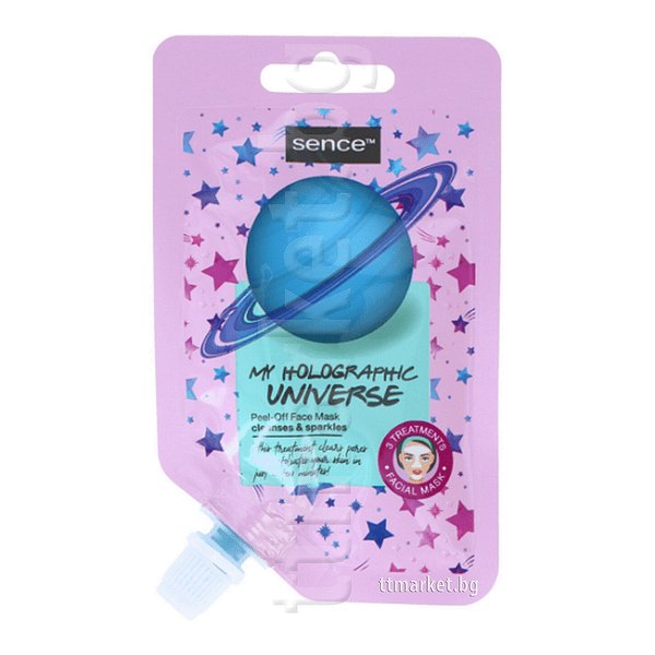 SENCE My Hookographic Universe Peel Off Face Mask cleanses & sparkles