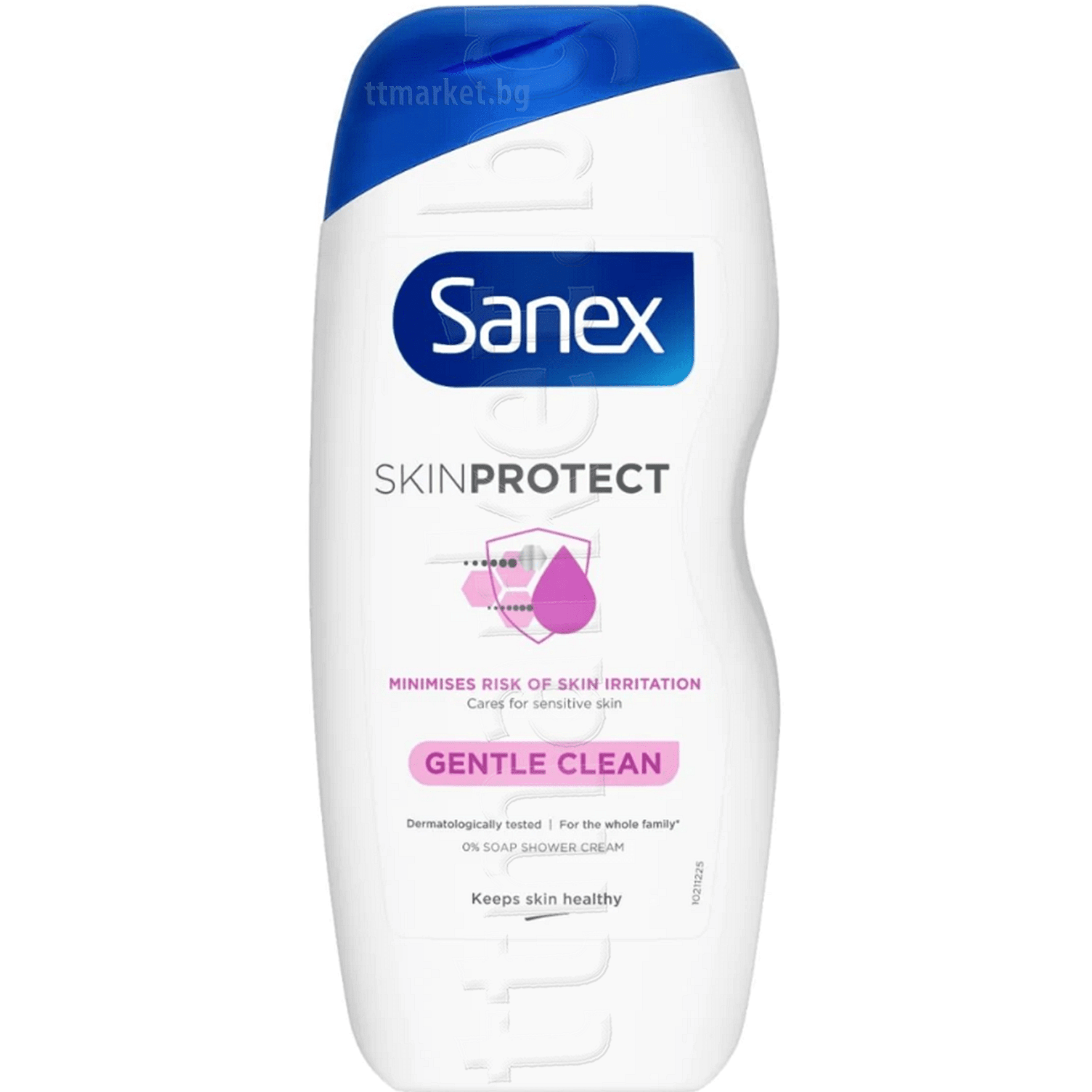 Sanex Shower Gel Skin Protect Gentle Clean Хидратиращ душ гел без сапун