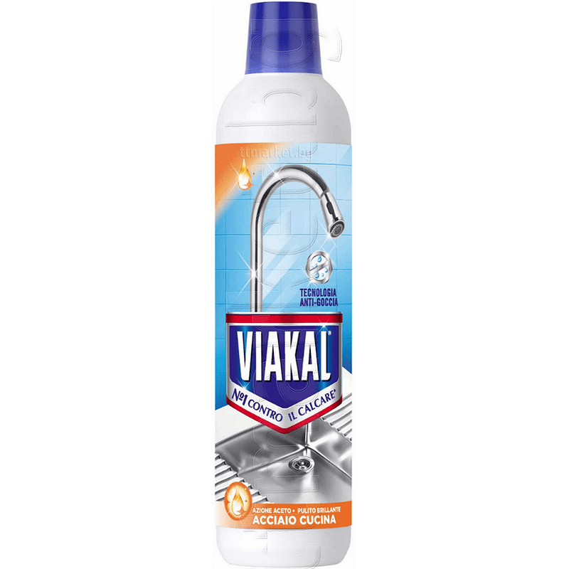 Aceto Spray Anticalcare Acciaio Cucina Viakal