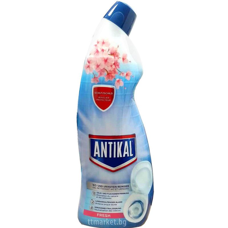 Antikal = Viakal WC und Urinstein Reiniger Fresh Гел за почистване на — free download