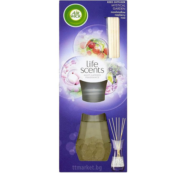 Air Wick Reed Diffuser Mystical Garden Ароматизатор за въздух с ...