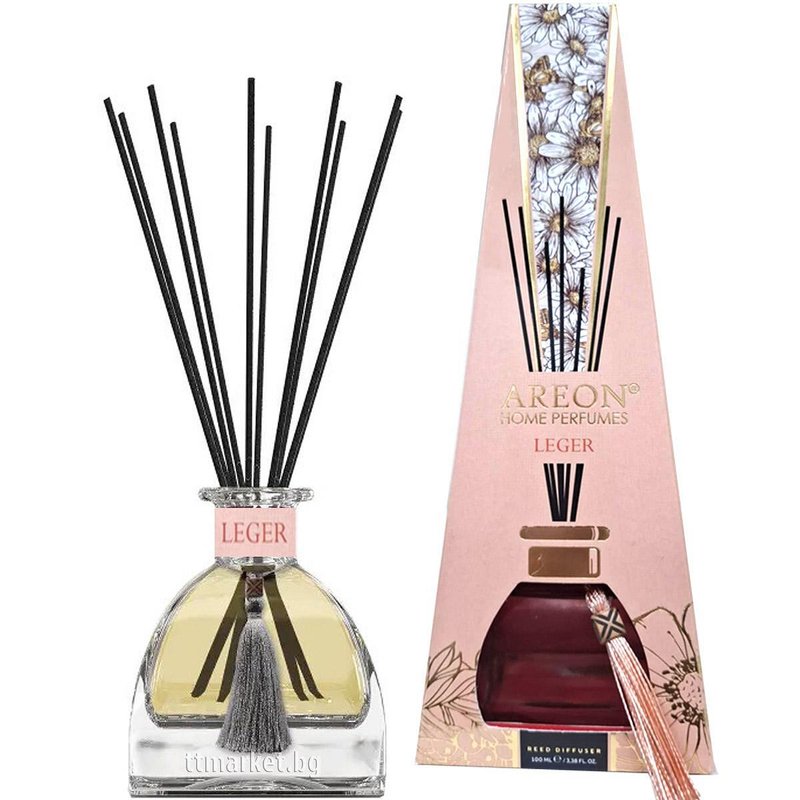 Areon Reed Diffuser Areon Home Perfumes Reed Diffuser Leger Ароматизатор за въздух с ...