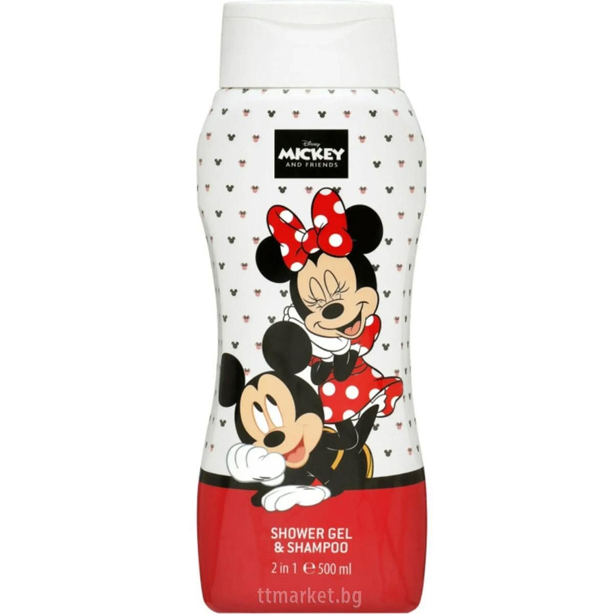 Disney Mickey and Friends Shower Gel & Shampoo 2 in 1 Душ гел и шампоан ...