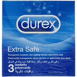 Durex Extra Safe Презервативи 3 бр Английско Качество