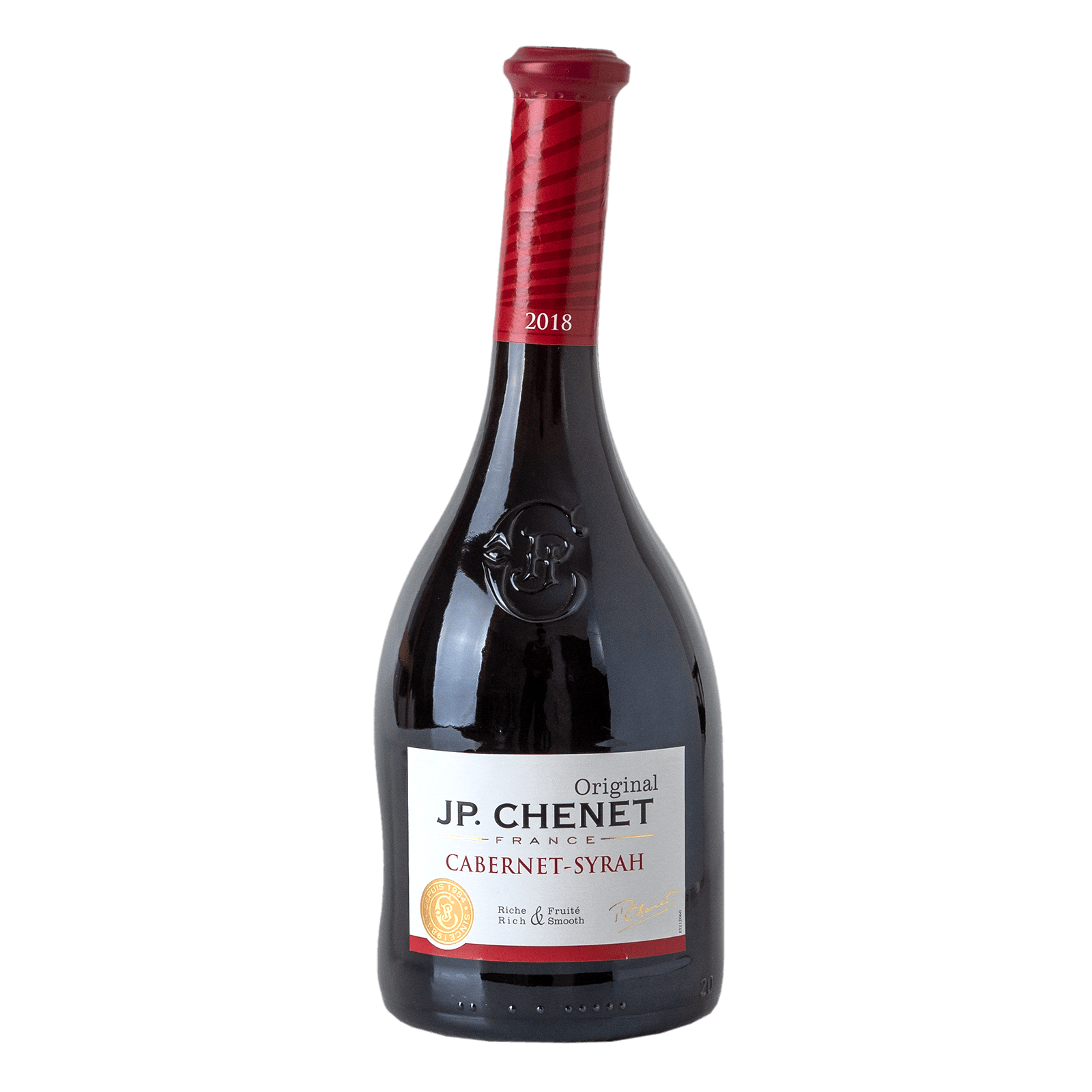 Сирах 13. Вино жанпольшене Каберне Сира красн. Jp.CHENET Cabernet-Syrah 2016.