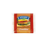 Топено сирене FIVEPI чедър слайс 120 г