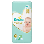 Бебешки пелени PAMPERS Premium Maxi 9-14кг 52 бр.