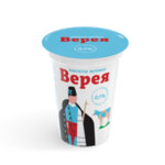 Кисело мляко ВЕРЕЯ 0,1% 400 гр.