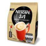 Разтворимо кафе NESCAF E3в1Crema плик 10x17г