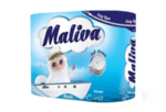 Тоалетна хартия MALIVA Atlantic 3 пласта 4 броя