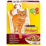 Суха храна за котки FRISKIES пиле/дроб/зеленчуци 300 г