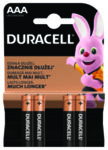 Алкална батерия Duracell Basic ААА 4бр.