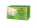 Сладолед ЕТАЛОН ванилия с вафли и стафиди 96 гр.