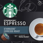STARBUCKS Espresso Roast от NESCAFÉ® DOLCE GUSTO, кафе капсули, тъмно изпичане, кутия 12 капсули/12 напитки, 66g