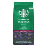 STARBUCKS Espresso Roast, тъмно изпечено мляно кафе, пакет 200g