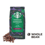 STARBUCKS Espresso Roast, тъмно изпечени кафе зърна, пакет 200g