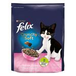 Суха храна за котка FELIX Cnchy Сьомга и зеленчици 950гр