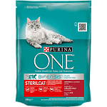 Суха храна за котки ONE STERILCAT Телешко и Пшеница 200гр