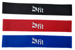 Комплект фитнес ластици Kfit 3 бр.
