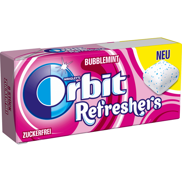 Orbit Refreshers Raspberry Дъвки ORBIT REFRESHERS Bubblemint 1 6г.