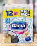 Кухненска ролка GAMA Mega Pack 3 пл. 12 бр.