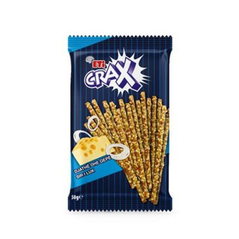 Солети Crax със сирене и лук 50 гр.
