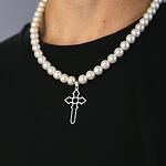 Custom ‘Dagger’ Pearl Necklace