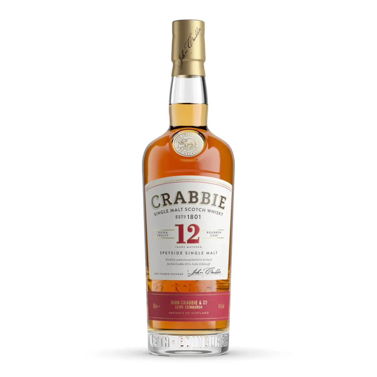 Малцово уиски Crabbie 12 Y.O. | eDrinks.bg