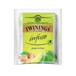 Чай Twinings Infuso Джинджифил и лайм 20 филтър пакетчета х1.5гр.