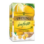 Чай Twinings Infuso лимон и джинджифил 20 филтър пакетчета х1.5гр.