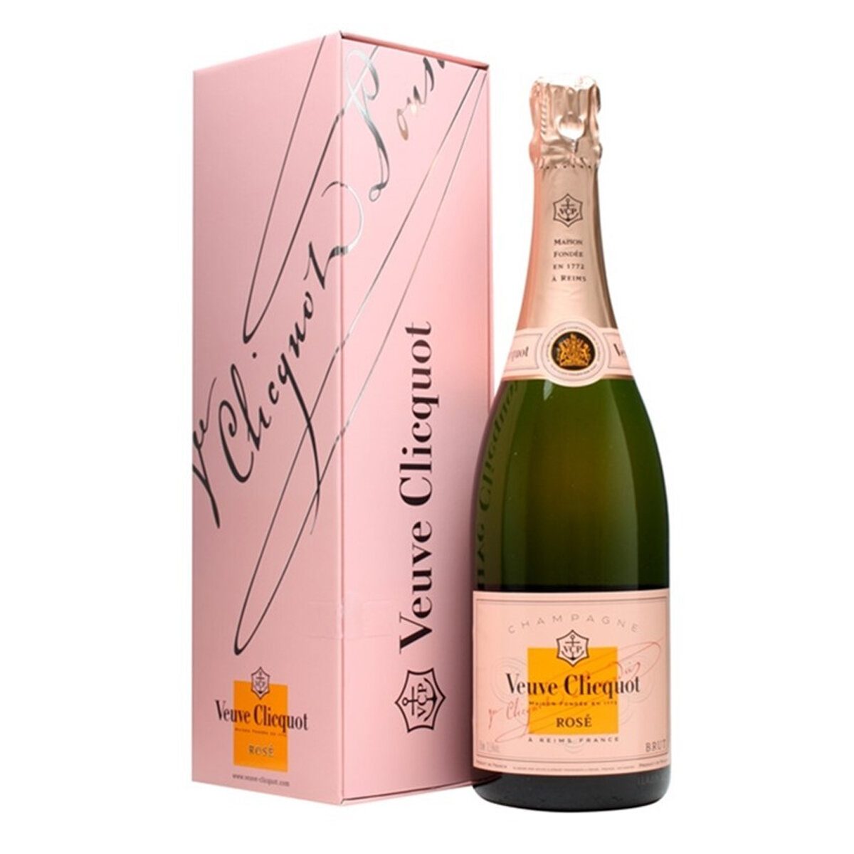 Полусухое шампанское. Шампанское Veuve Clicquot Rose.