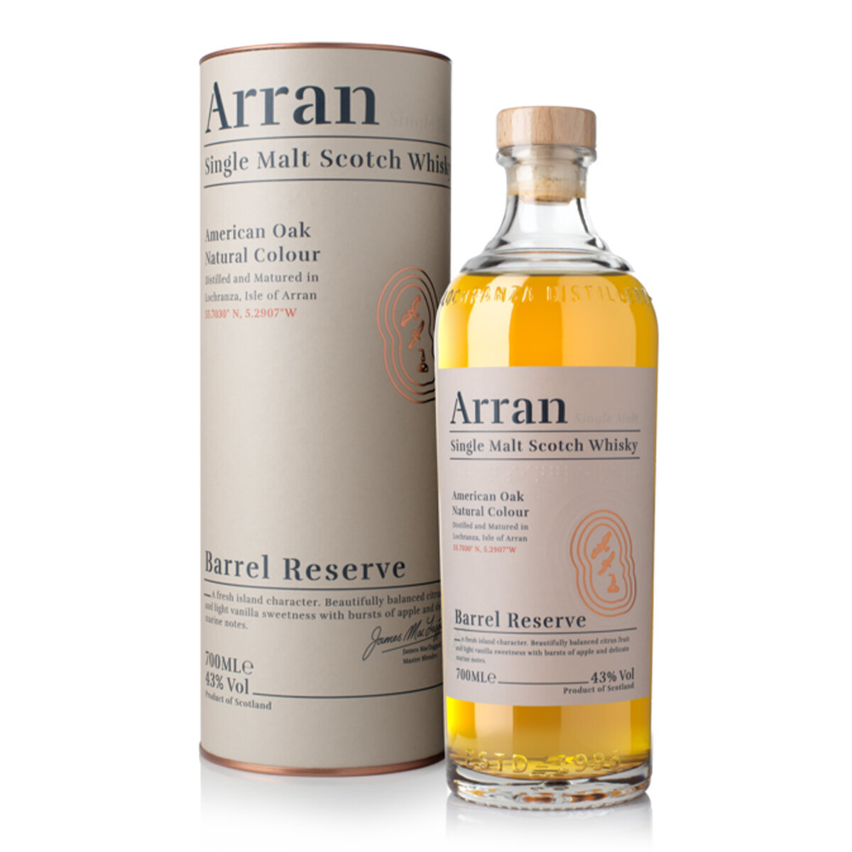 Малцово уиски Arran Barrel Reserve 700ml.
