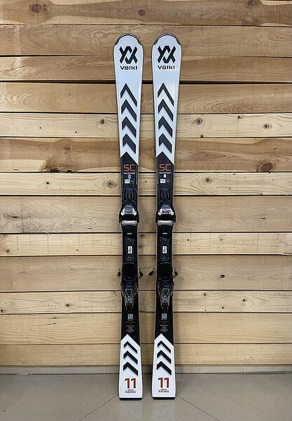Völkl Racetiger SL R WC FIS UVO Women + Marker Comp 12 black/flo/red 
