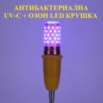 АНТИБАКТЕРИАЛНА UV-C + ОЗОН LED КРУШКА