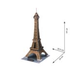 3D пъзел Eiffel Tower - CubicFun-Copy
