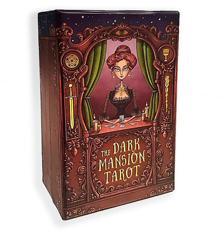 Оригинални карти Таро The Dark Mansion Tarot, златни ръбове