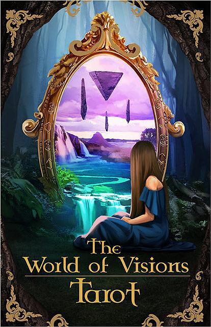 Оригинални карти Таро The World of Visions Tarot, златни ръбове