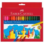 Флумастери за рисуване Faber-Castell, 36 цвята