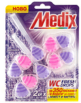 Ароматизатор за WC Medix Fresh Drops, Лавандула 2x55 г.