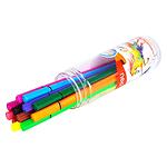 Флумастери Deli Colorun EC10506 12 цвята, измиващи се, в пластмасов тубус